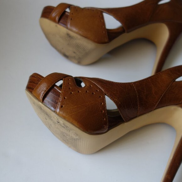 Bakers Pointed Heels Women's Shoes Size 7B Brown - Picture 7 of 10